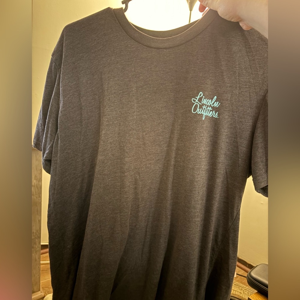 Lincoln Outfitters Charcoal Women's Short Sleeve Tee